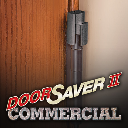 Perfect Products Door Saver Ii Hinge Pin Doorstop Commercial Saver Ultra Low Profile Replacement Stop, Oil Rubbed Dark Bronze